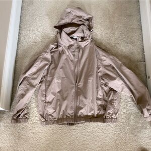 Uniqlo Light Tan Hooded Jacket